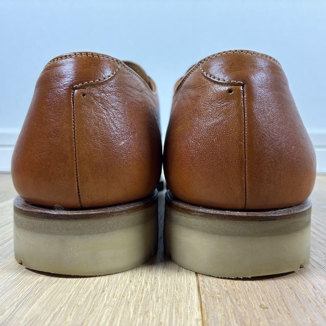 【極美品】スコッチグレイン 栃木レザー ダブルモンクストラップ 24 1/2