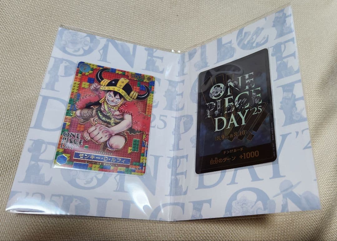 ONE PIECE カード ONE PIECE DAY24 25　ワンピースデイ