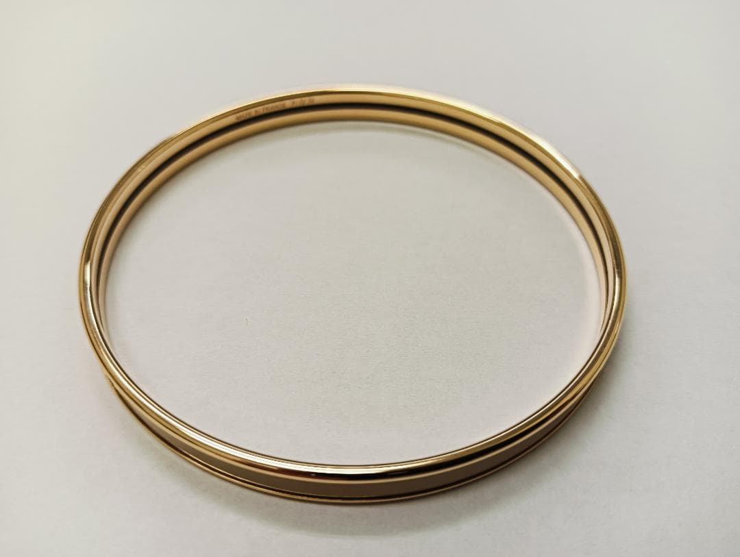 ★未使用品★ HERMES　エルメス　エナメルブレスレット 《ユニ》 サーブル