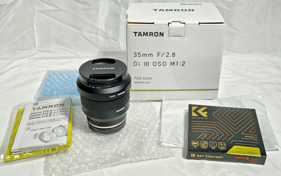 美品 ワンオーナー タムロン 35mm F2.8 Di III OSD M1:2