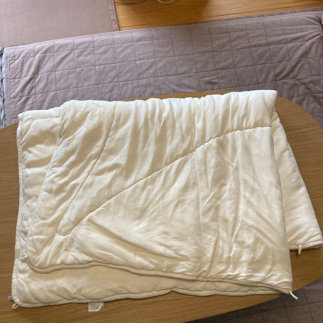 シルクふぁみりい　シルク肌掛け布団 、オーガニックコットンカバー　2セット