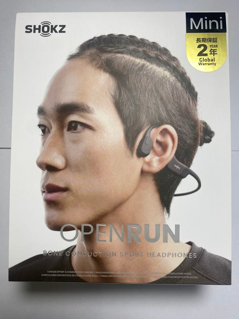 SHOKZ OPENRUN Mini 骨伝導イヤホン