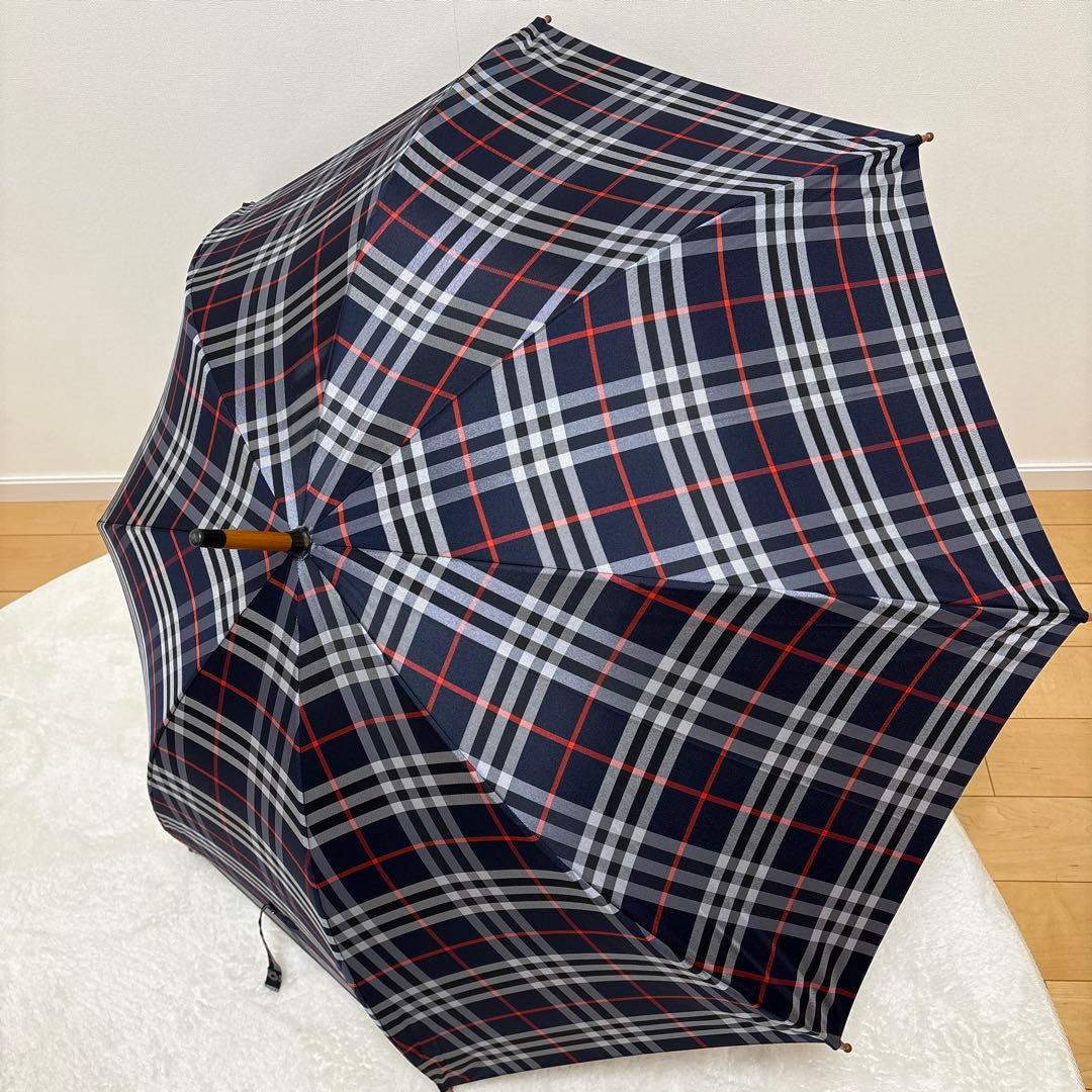 【used品】Burberry バーバリー 雨傘　ノバチェック 60cm