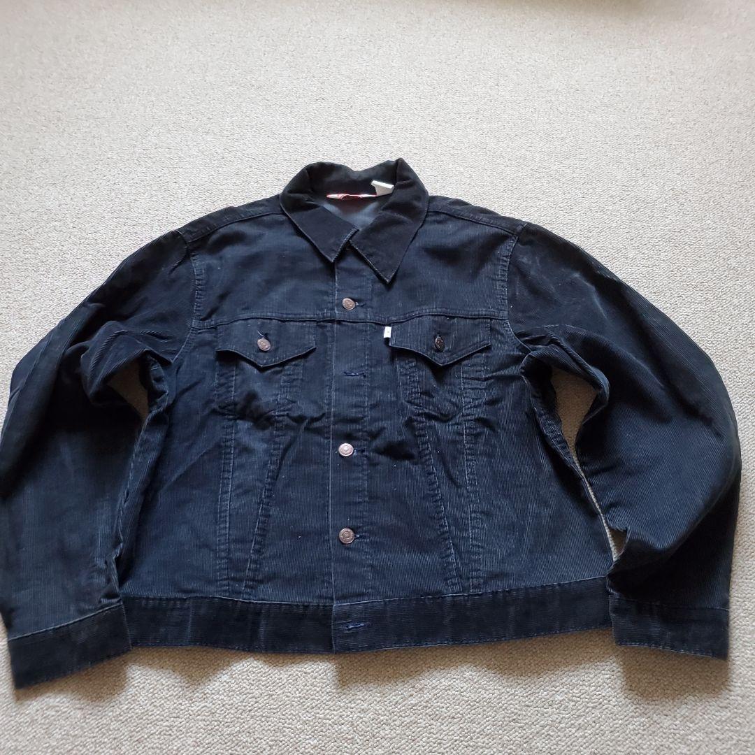 リーバイス　70505 コーデュロイジャケット　46 濃紺　ネイビー