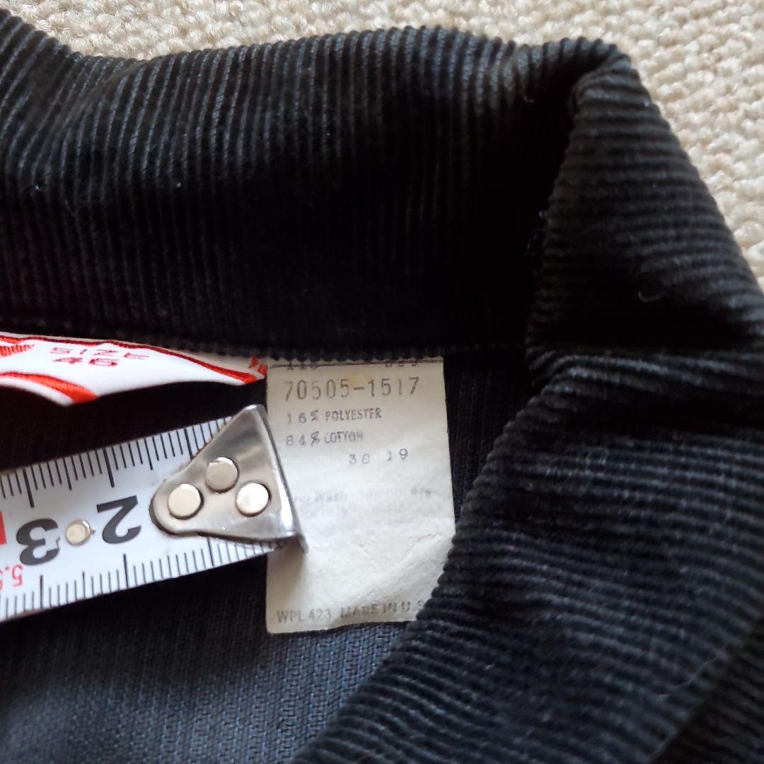 リーバイス　70505 コーデュロイジャケット　46 濃紺　ネイビー