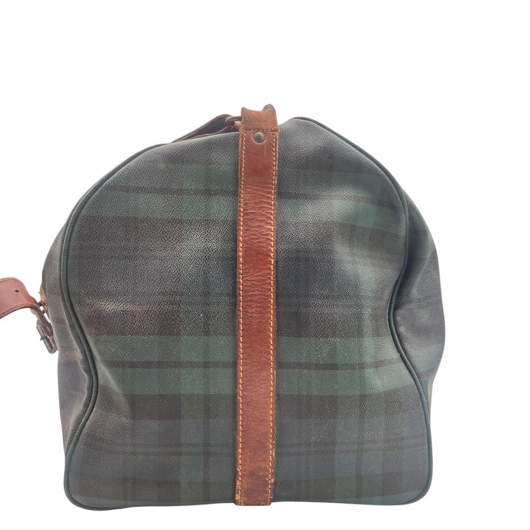 【売り切り価格】RALPH LAUREN ボストンバッグ グリーン レザー