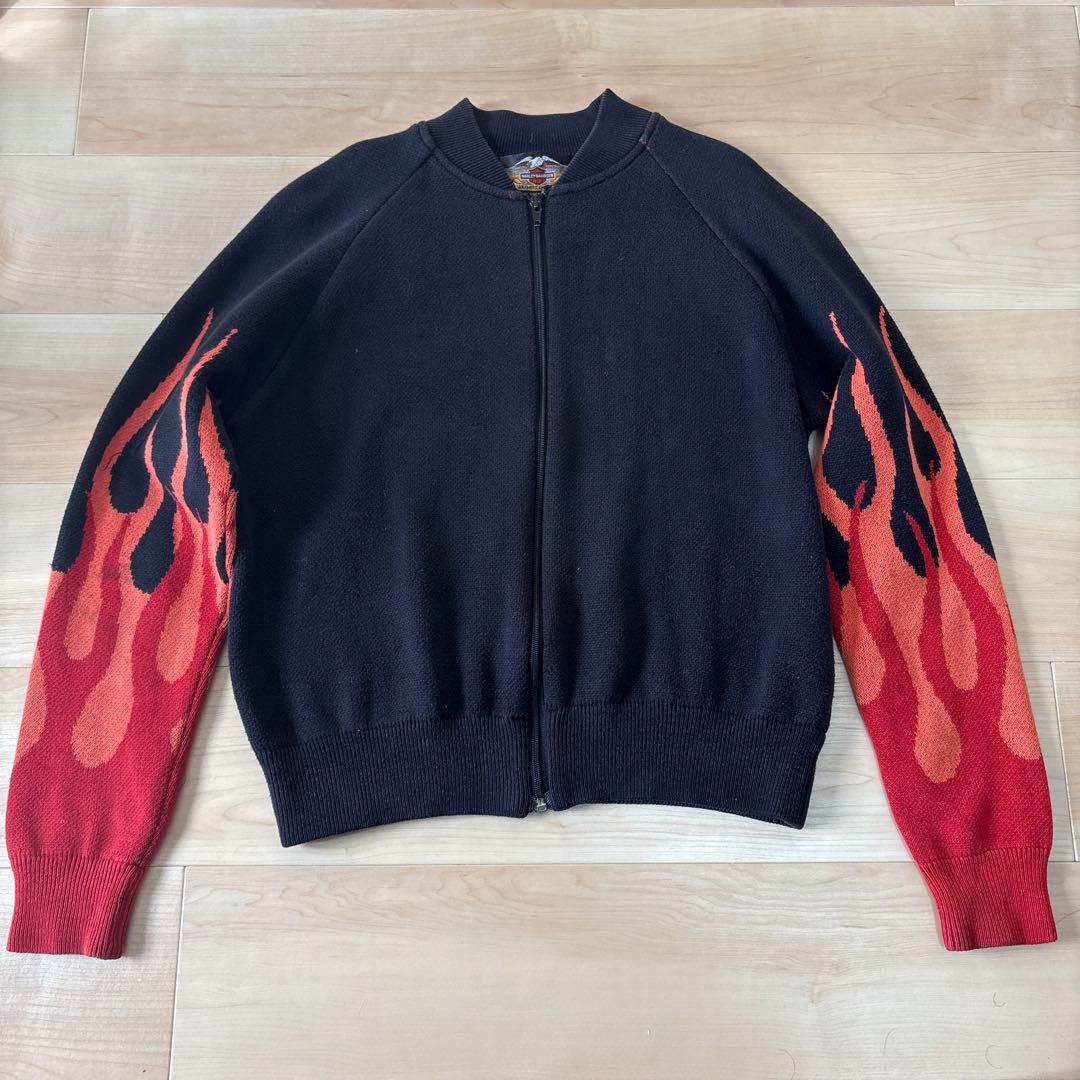 Harley-Davidson フレイムデザイン セーター M