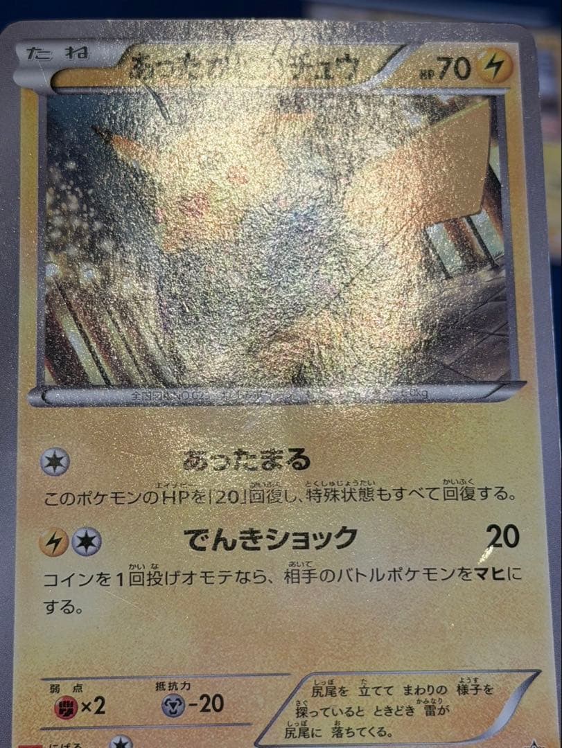 あったかピカチュウ4枚セット