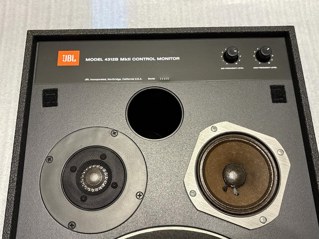 JBL 4312B MkⅡ CONTROL MONITOR スピーカー ②