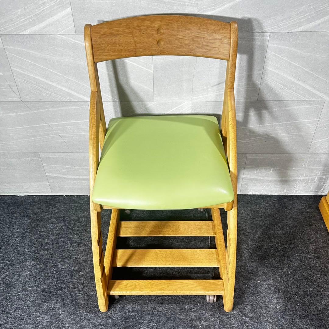 karimoku 学習机セット オーク材 天然木 シンプル 家具 d4937