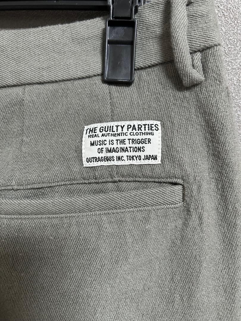 新品 WACKO MARIA 25AW DOUBLE PLEATED パンツ