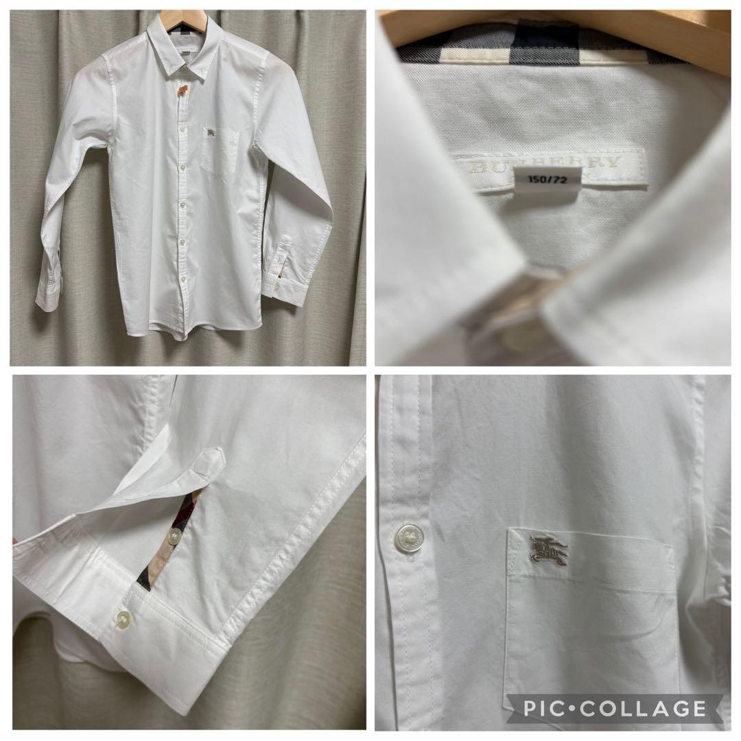 【美品】バーバリー　スーツ　ピンバッジ　卒業　受験　150 ネクタイ　エンブレム