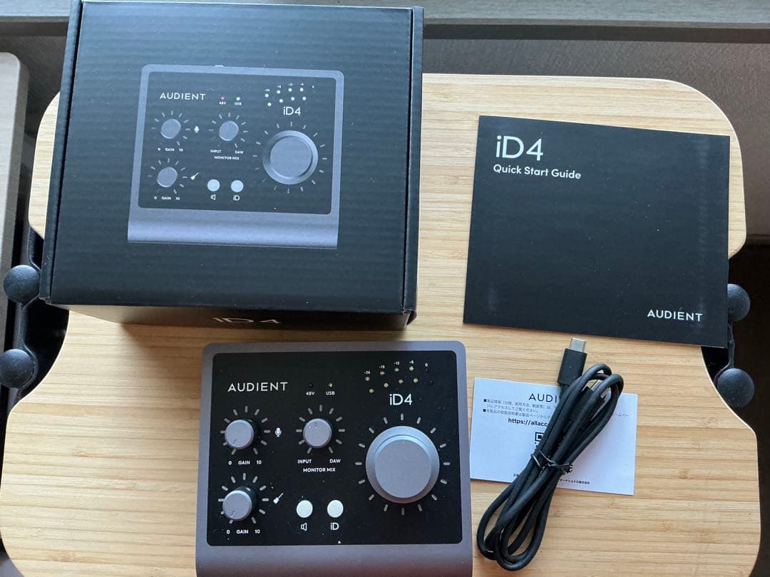 AUDIENT iD4mkIl オーディオインターフェイス