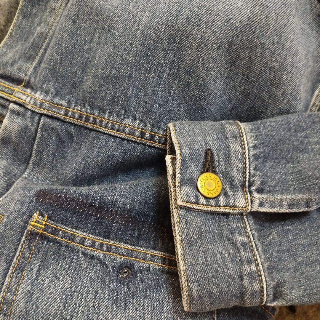 美品IENAリメイクルーズデニムブルゾン36