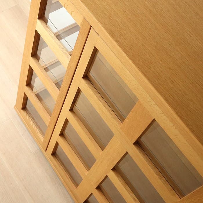 飛騨の家具 柏木工 飾り棚 オーク材 ギャラリーボード コレクションボード