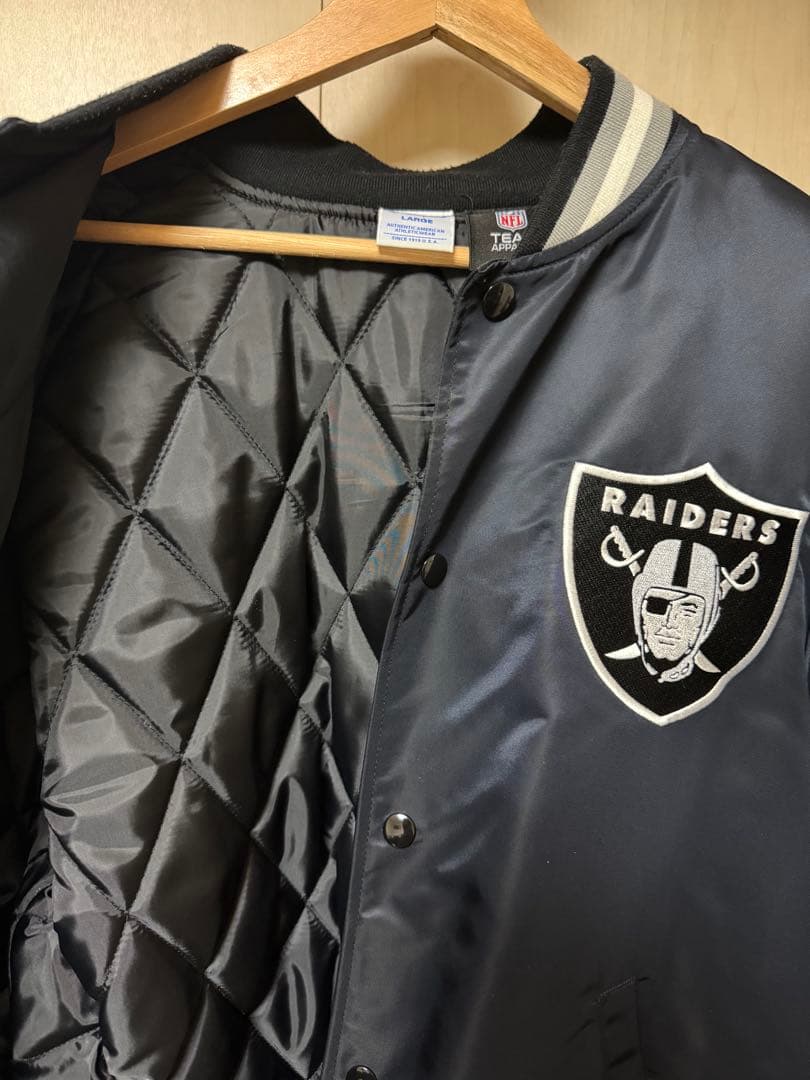 Raiders Champion レイダース チャンピオン スタジャン Bboy