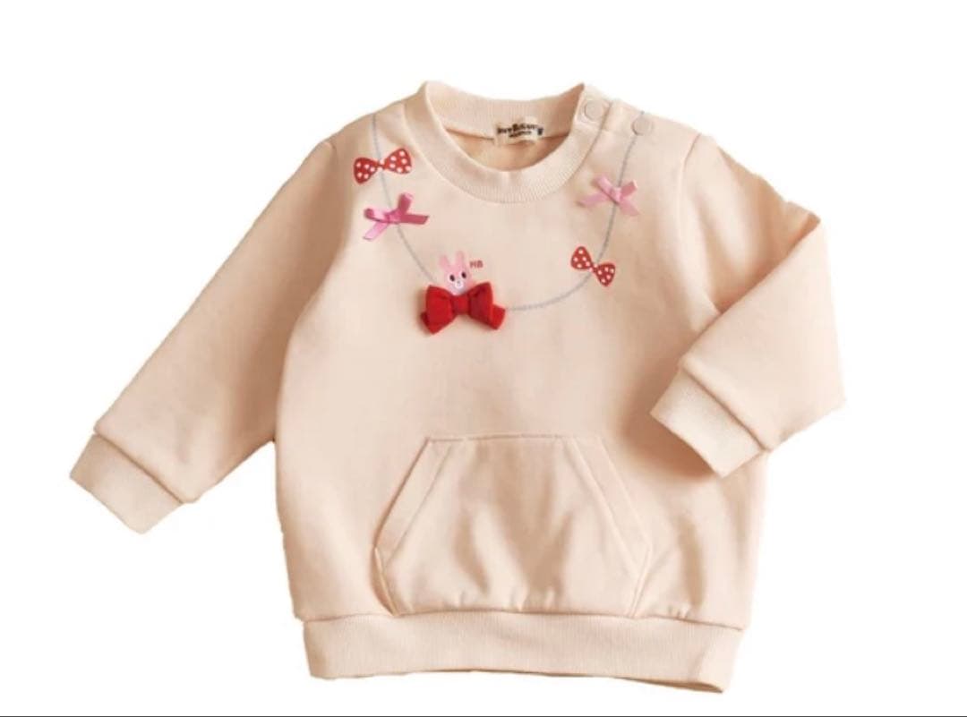 MIKI HOUSE ベビー服 3点　トートバッグセット　ホットビスケッツ