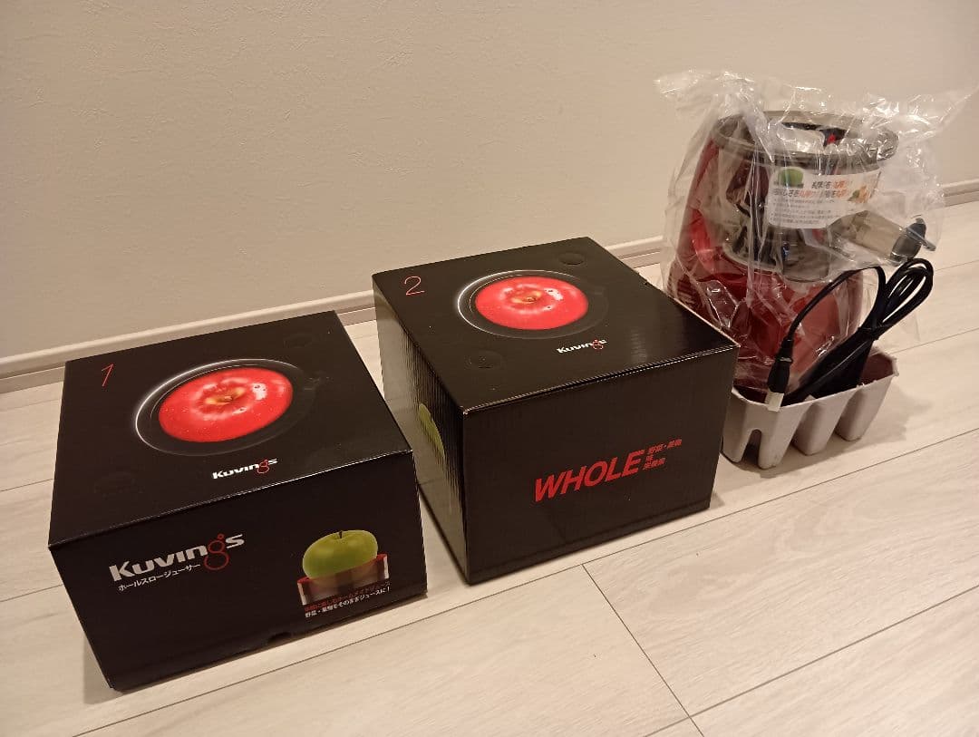 【未使用】Kuvings WHOLE JSG-641M 低速圧搾ジューサー