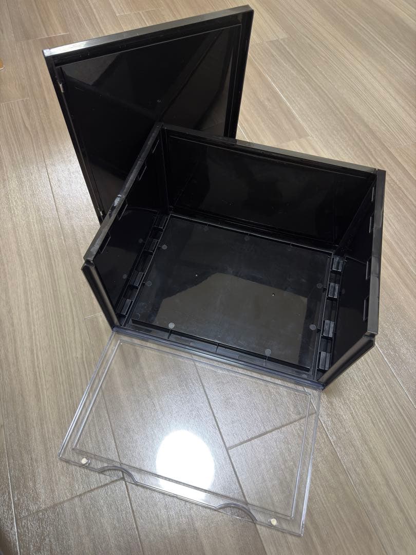 k*0様 18個組　黒　スニーカーケース　シューズボックス　靴箱NIKE adi