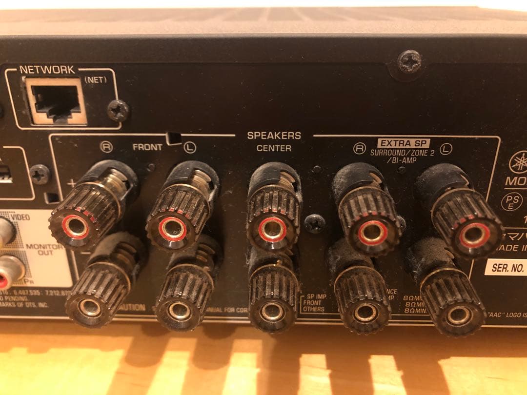 YAMAHA RX-S600 AVアンプ ブラック