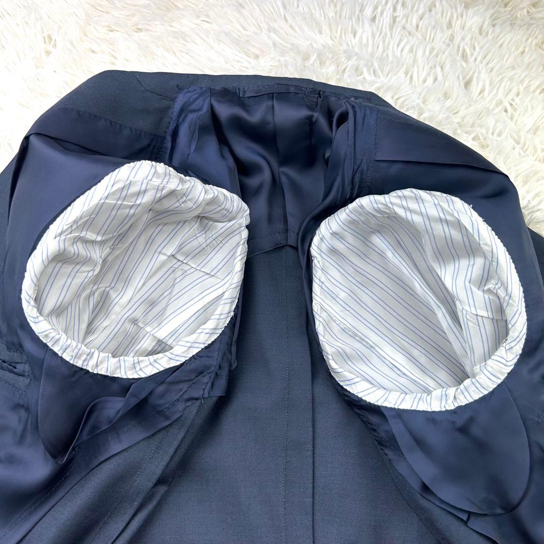 美品✨　BEAMS F ビジネススーツ　セットアップ　キレイめ　ウール　段返り