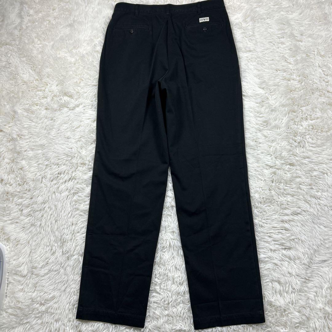 90s 未使用級　ポロバイラルフローレン　クラシックチノ　W35 黒　ブラック