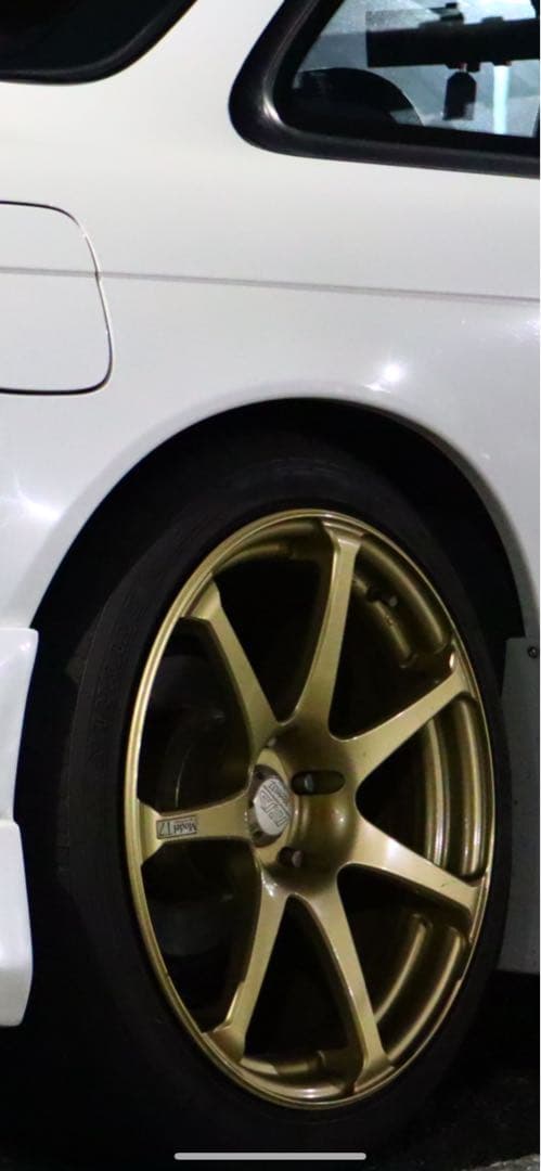 【AVS】 model7 YOKOHAMA 114.3 5穴 18インチ 2本