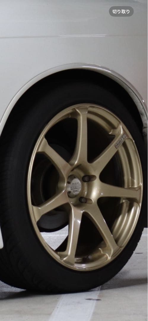 【AVS】 model7 YOKOHAMA 114.3 5穴 18インチ 2本