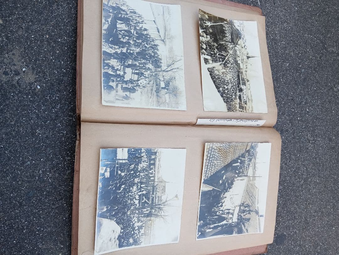 満州の古い写真７０枚、貼り付け、戦争、戦前、生写真