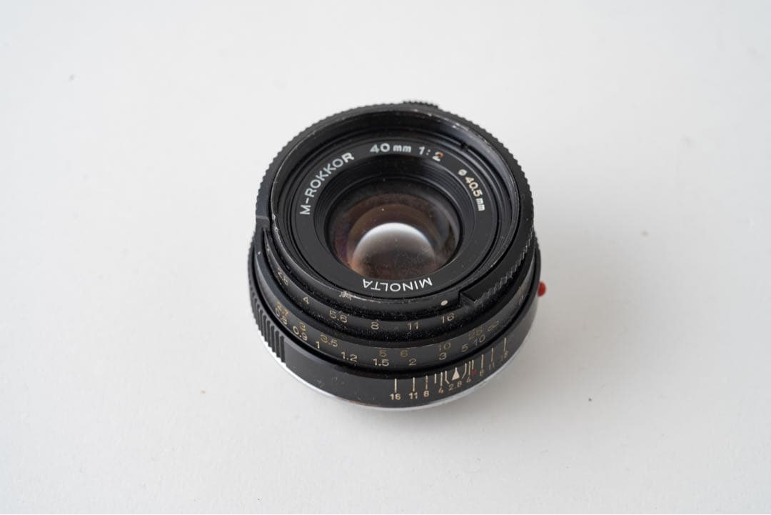 フィルムカメラ MINOLTA CLE / M-Rokko40mm