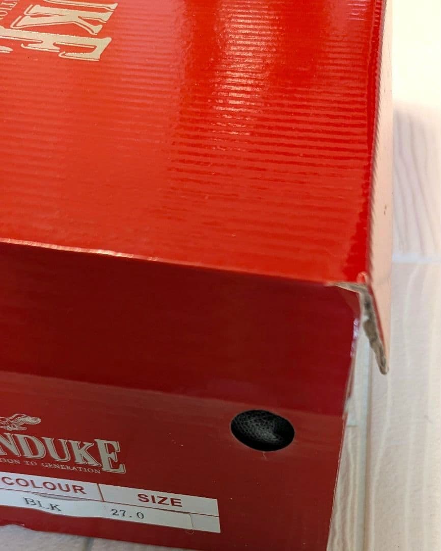 新品✨STANDUKE ブラック メンズビジネスシューズ　27cm　フォーマル