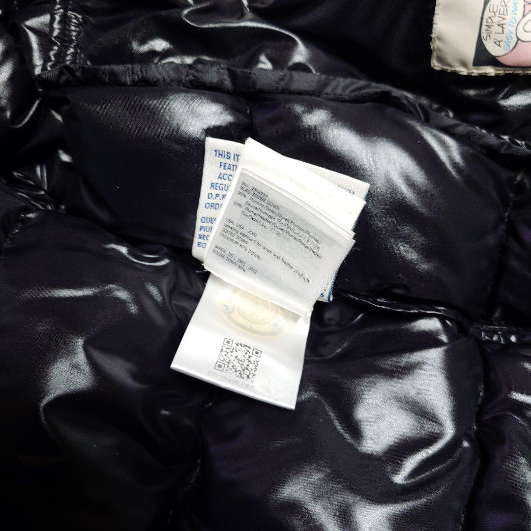 MONCLER　 ダウンベスト　LACET　 ラセット 2 ブラック美品