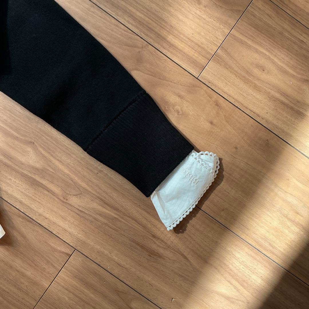 Bibiy. ｜ PATTY PILGRIM TOP (BLACK)