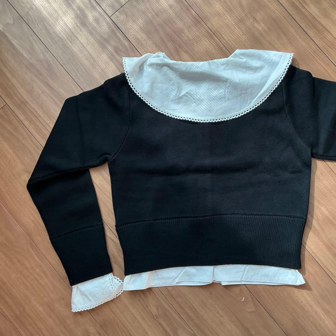 Bibiy. ｜ PATTY PILGRIM TOP (BLACK)