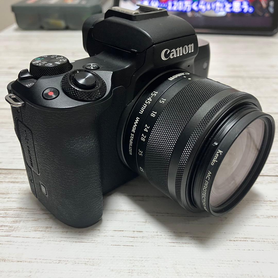 Canon EOS ミラーレスカメラ 標準レンズキット　EOS kiss m2