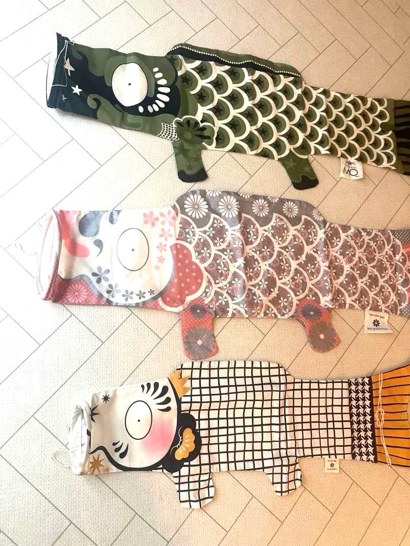 マダムモー　鯉のぼり 3こセット