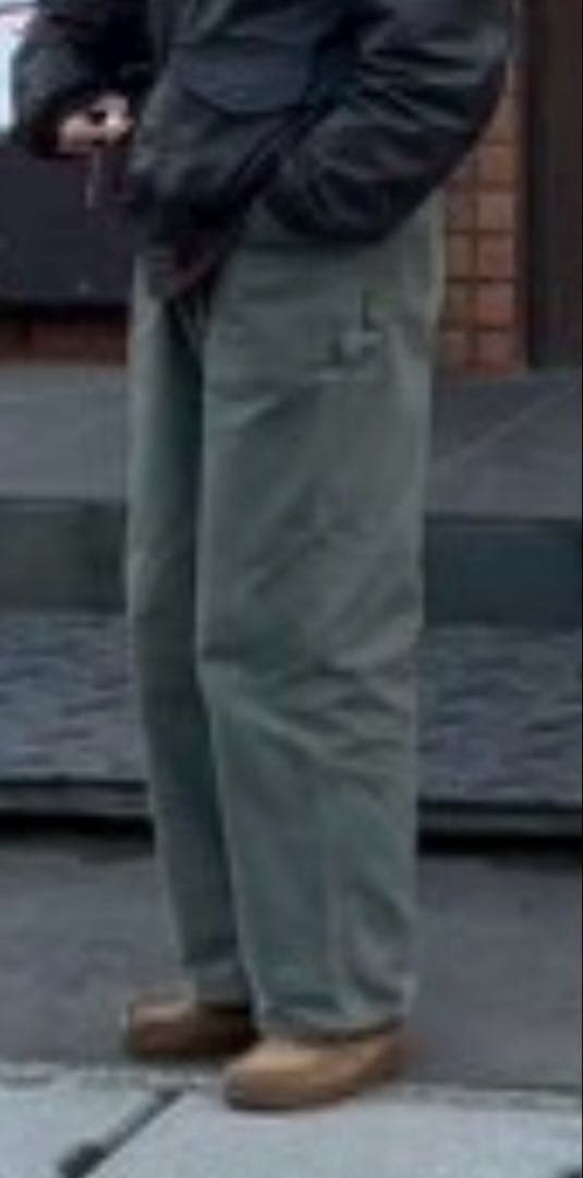 Carhartt カーゴパンツ カーキ ワイドデニム 90's