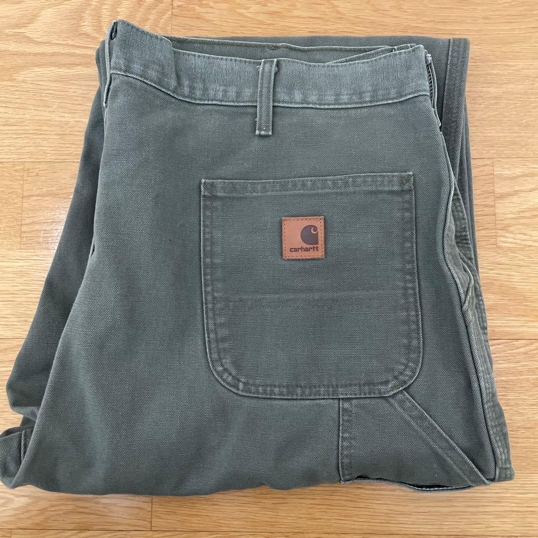Carhartt カーゴパンツ カーキ ワイドデニム 90's