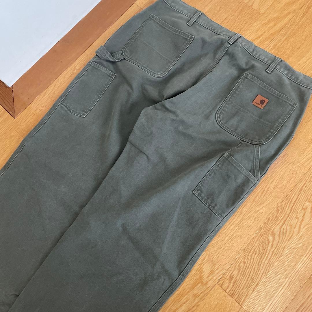 Carhartt カーゴパンツ カーキ ワイドデニム 90's