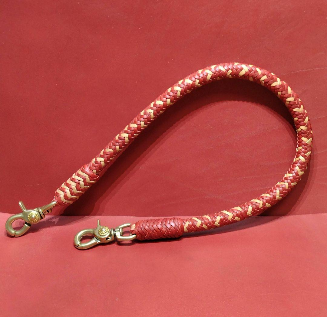 ★Stoutlover様★16本編みウォレットロープ☆栃木＆ハーマンオークレザー