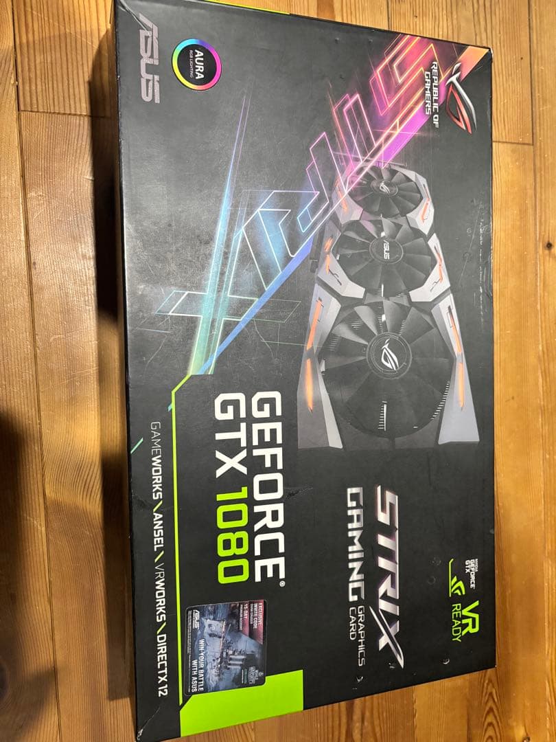 グラフィックボード・グラボ・ビデオカード ASUS STRIX GTX 1080