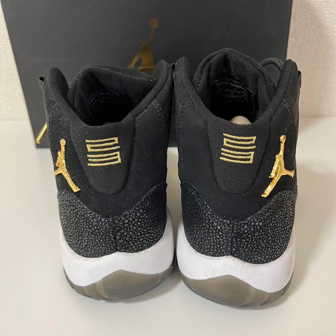 【美品】NIKE★AIR JORDAN11 RETRO PREM★22.5 黒