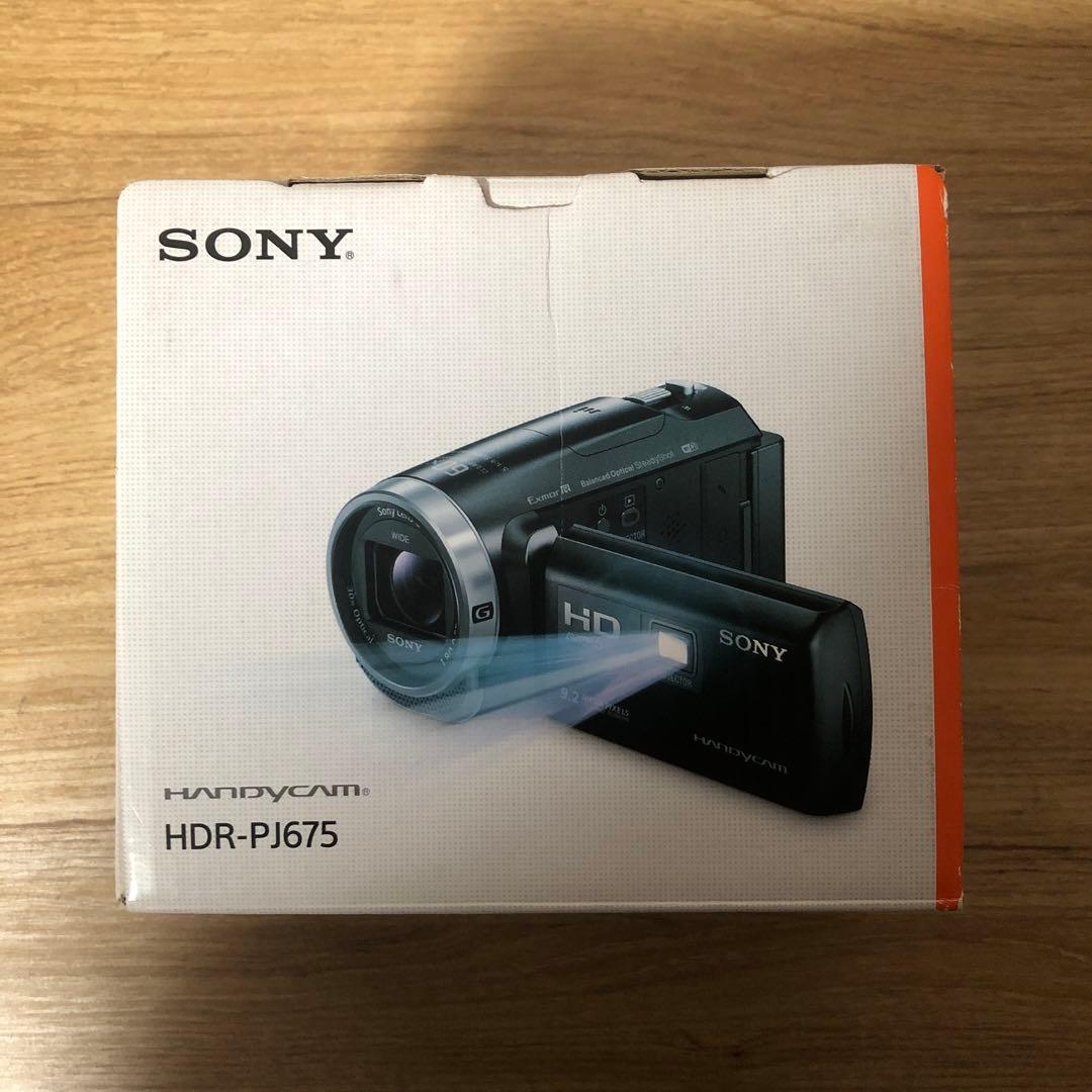 【美品・未使用】SONY ビデオカメラ Handycam HDR-PJ675