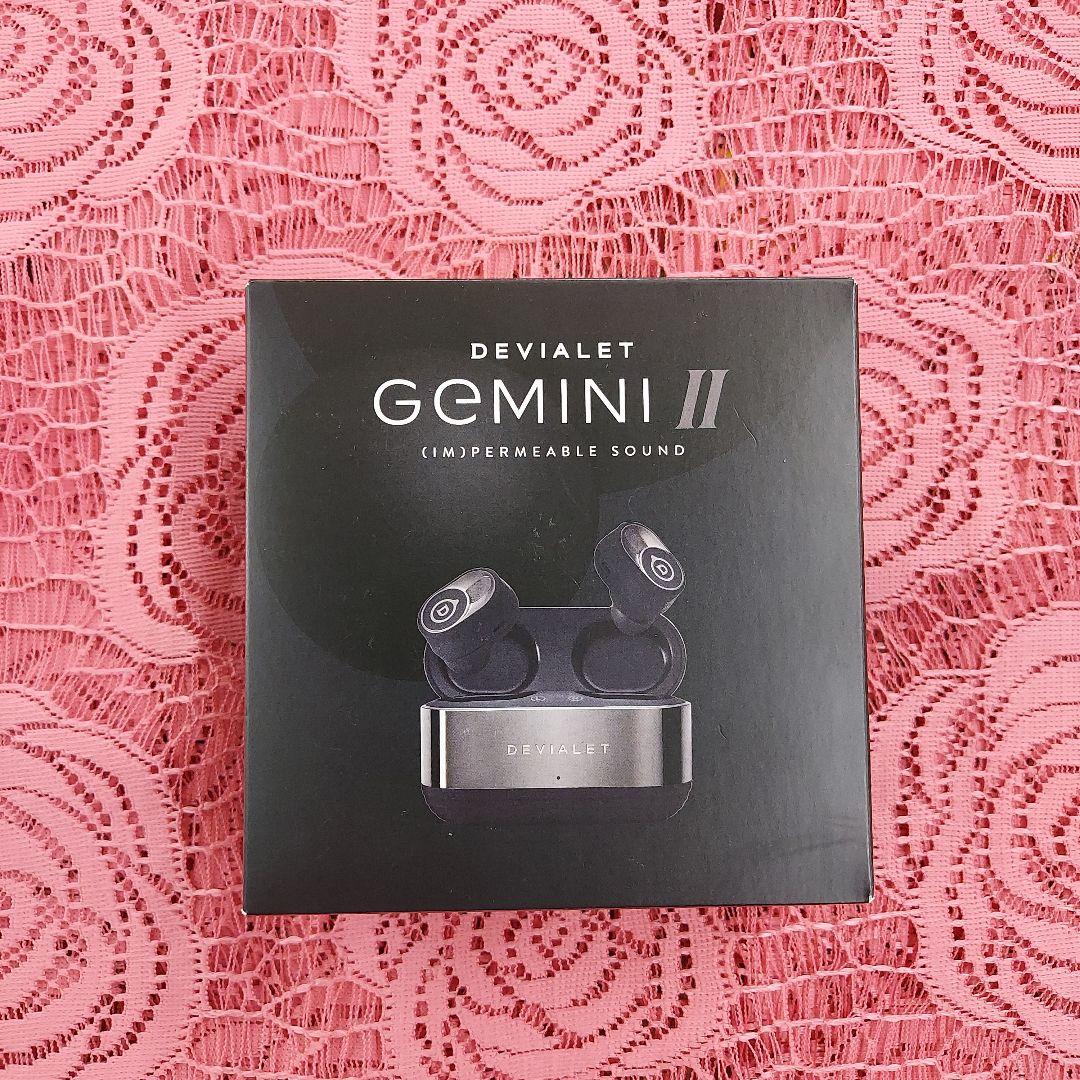 MD-1065-308☆DEVIALET　GeMINI Ⅱ　ワイヤレスイヤホン