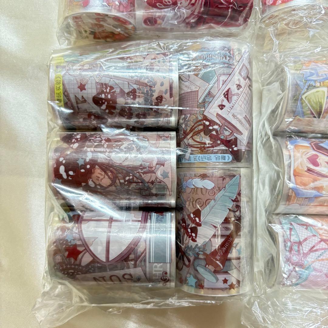 コラージュ素材 まとめ売り 紙もの　メモ 80サイズ段ボールいっぱい