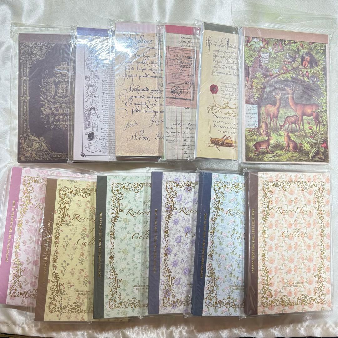 コラージュ素材 まとめ売り 紙もの　メモ 80サイズ段ボールいっぱい