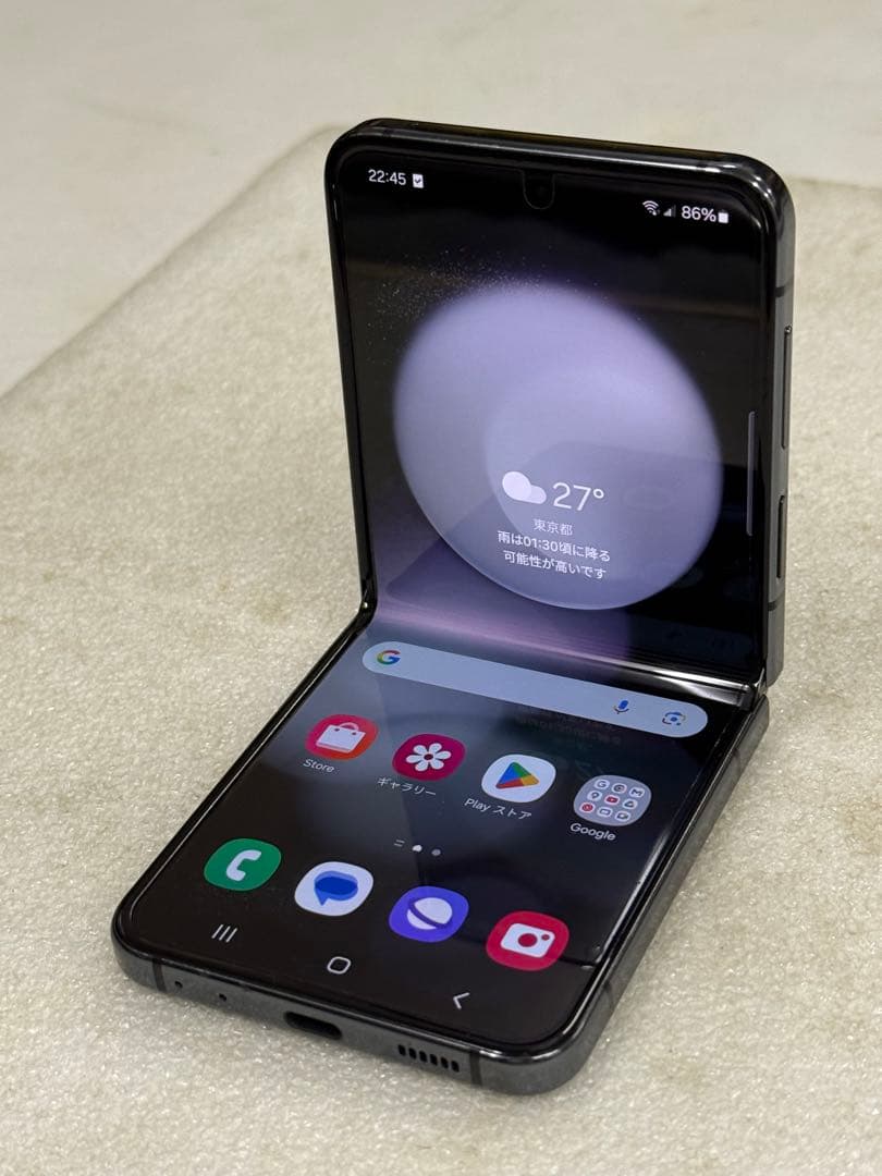 海外SIMフリー Samsung Galaxy Z Flip5 グラファイト