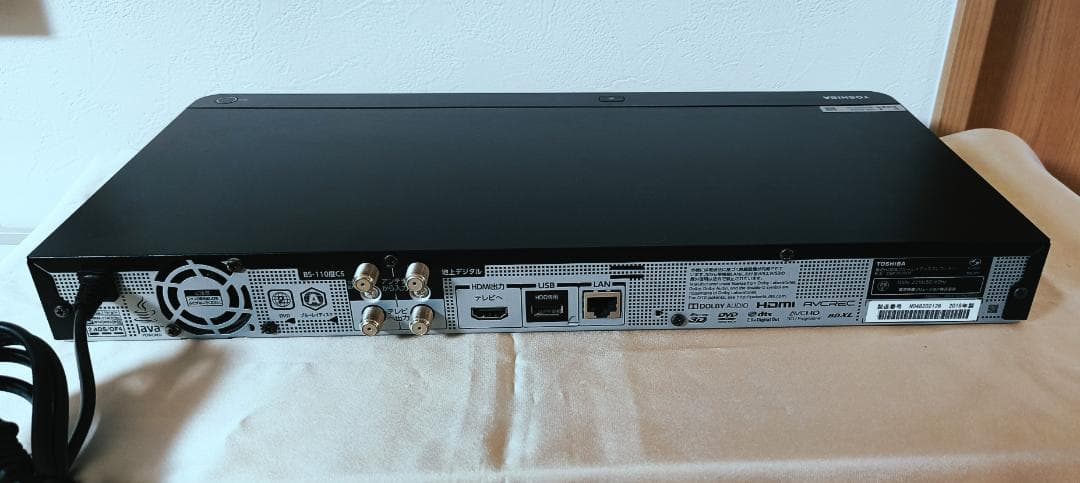 東芝REGZAレコーダー DBR-W2008 2番組同時 2TB 2018年製