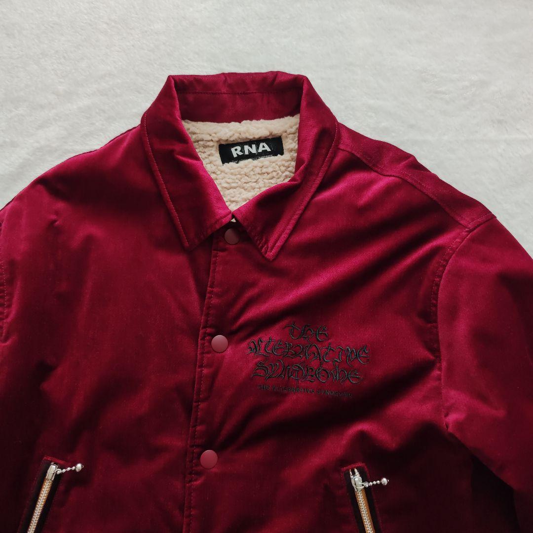 ★美品完売品★RNA ベルベットコーチジャケット　M