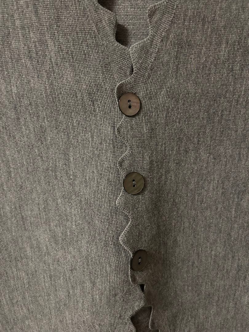 【タグなし新品未使用】GALERIE VIE ウーステッドミラノリブ ベスト